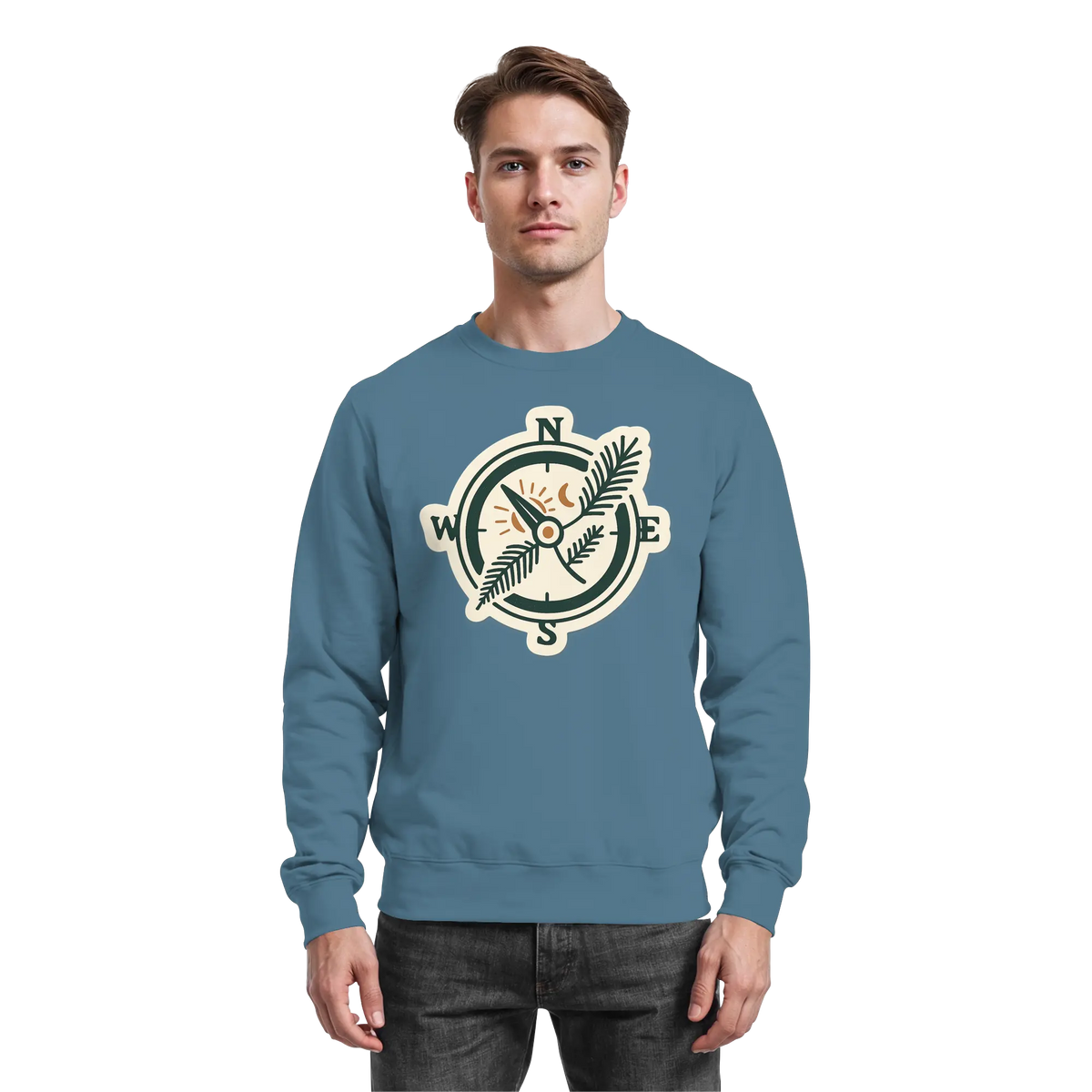Natura Compass - Basic Sweatshirt - Arvenzo