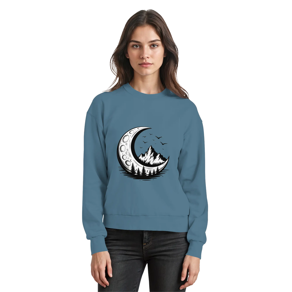 Crescent Peak Sweatshirt - Arvenzo