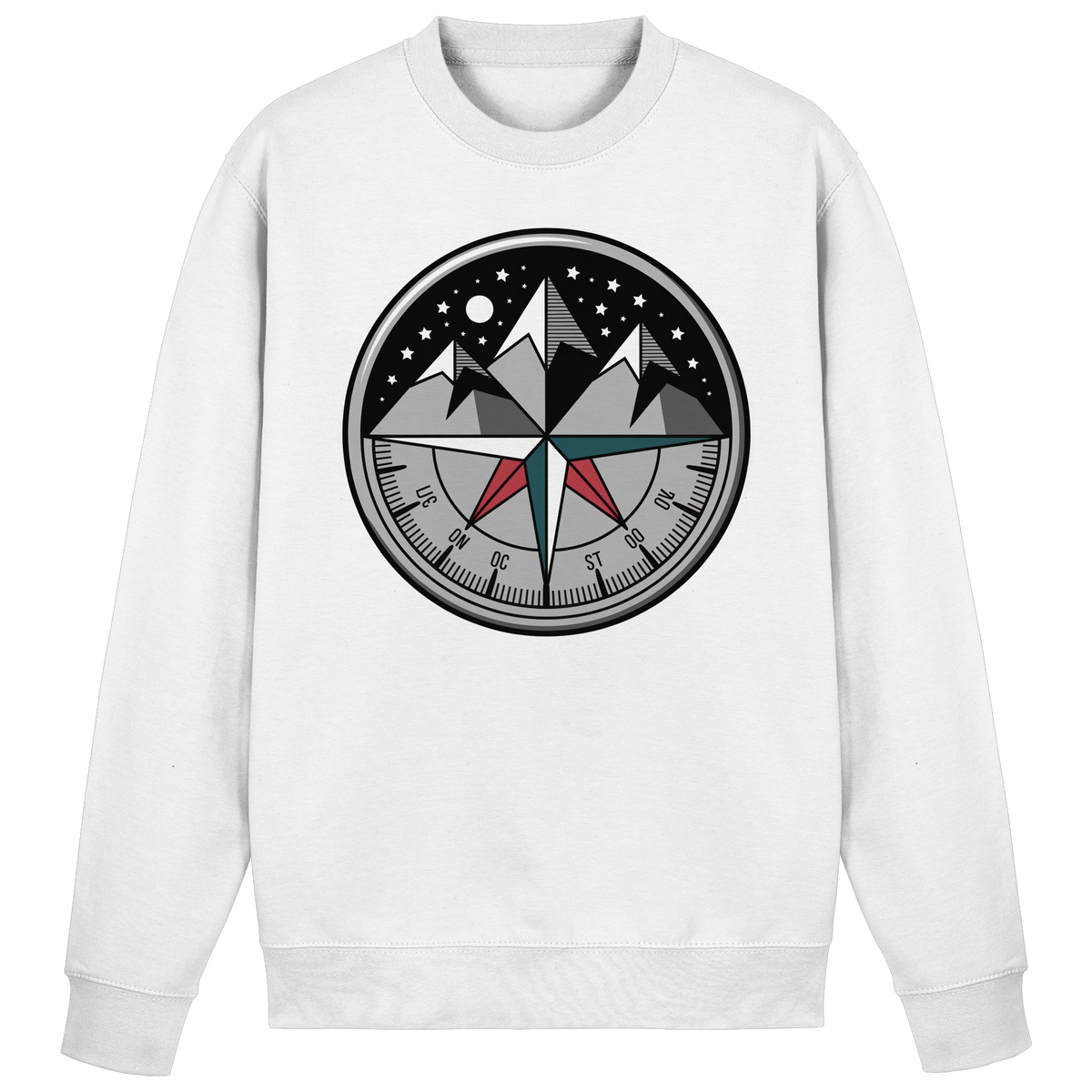 Starry compass - Basic Sweatshirt - Arvenzo