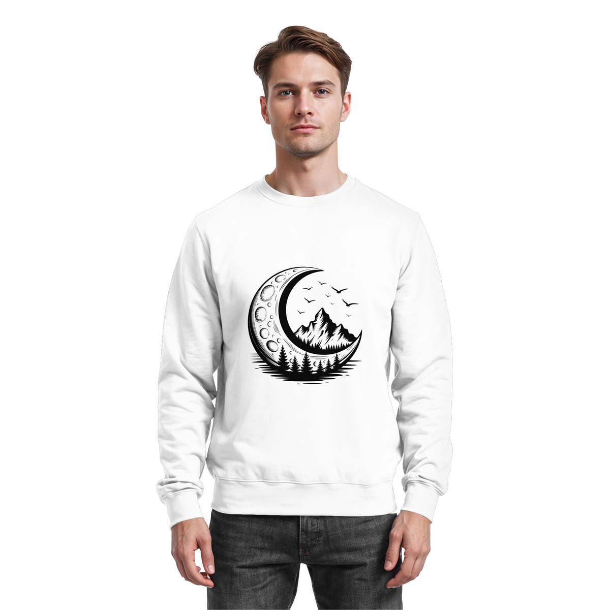 Crescent Peak Sweatshirt - Arvenzo