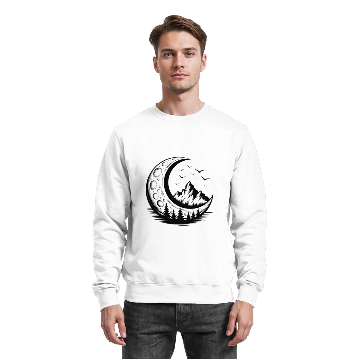 Crescent Peak Sweatshirt - Arvenzo