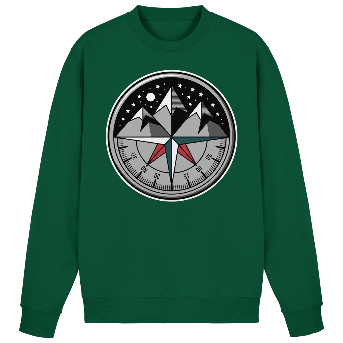 Starry compass - Basic Sweatshirt - Arvenzo