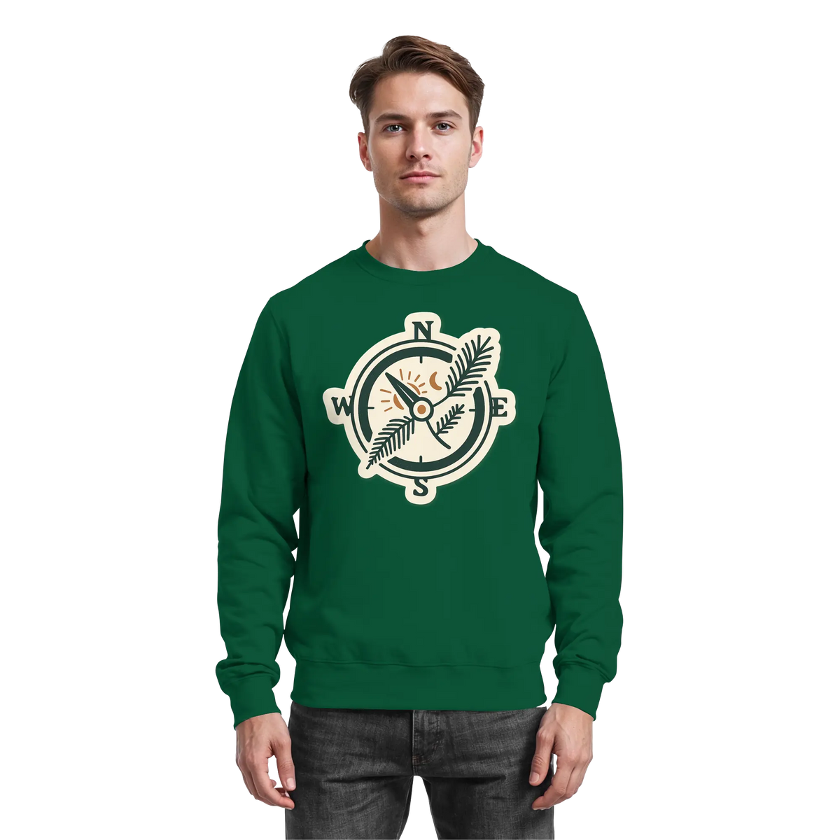 Natura Compass - Basic Sweatshirt - Arvenzo