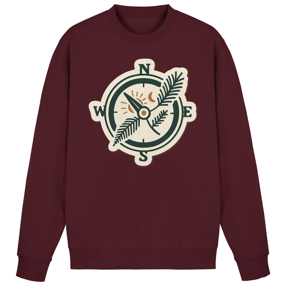 Natura Compass - Basic Sweatshirt - Arvenzo