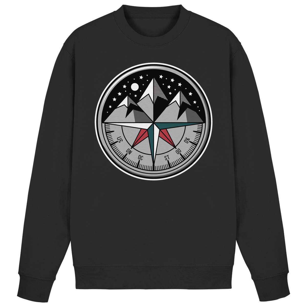 Starry compass - Basic Sweatshirt - Arvenzo