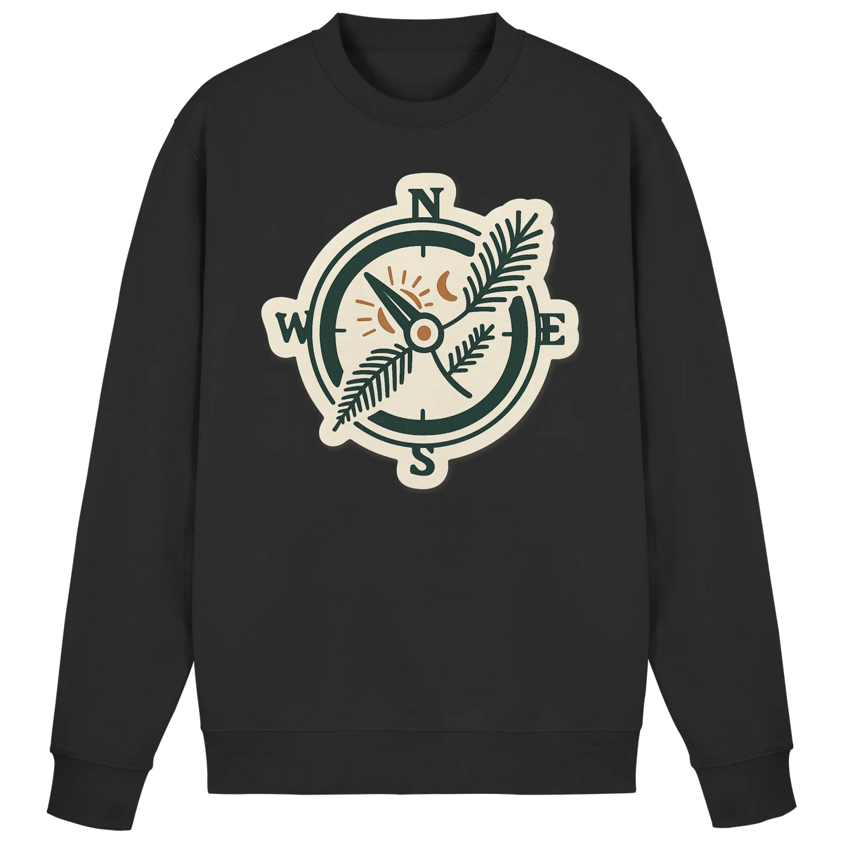 Natura Compass - Basic Sweatshirt - Arvenzo