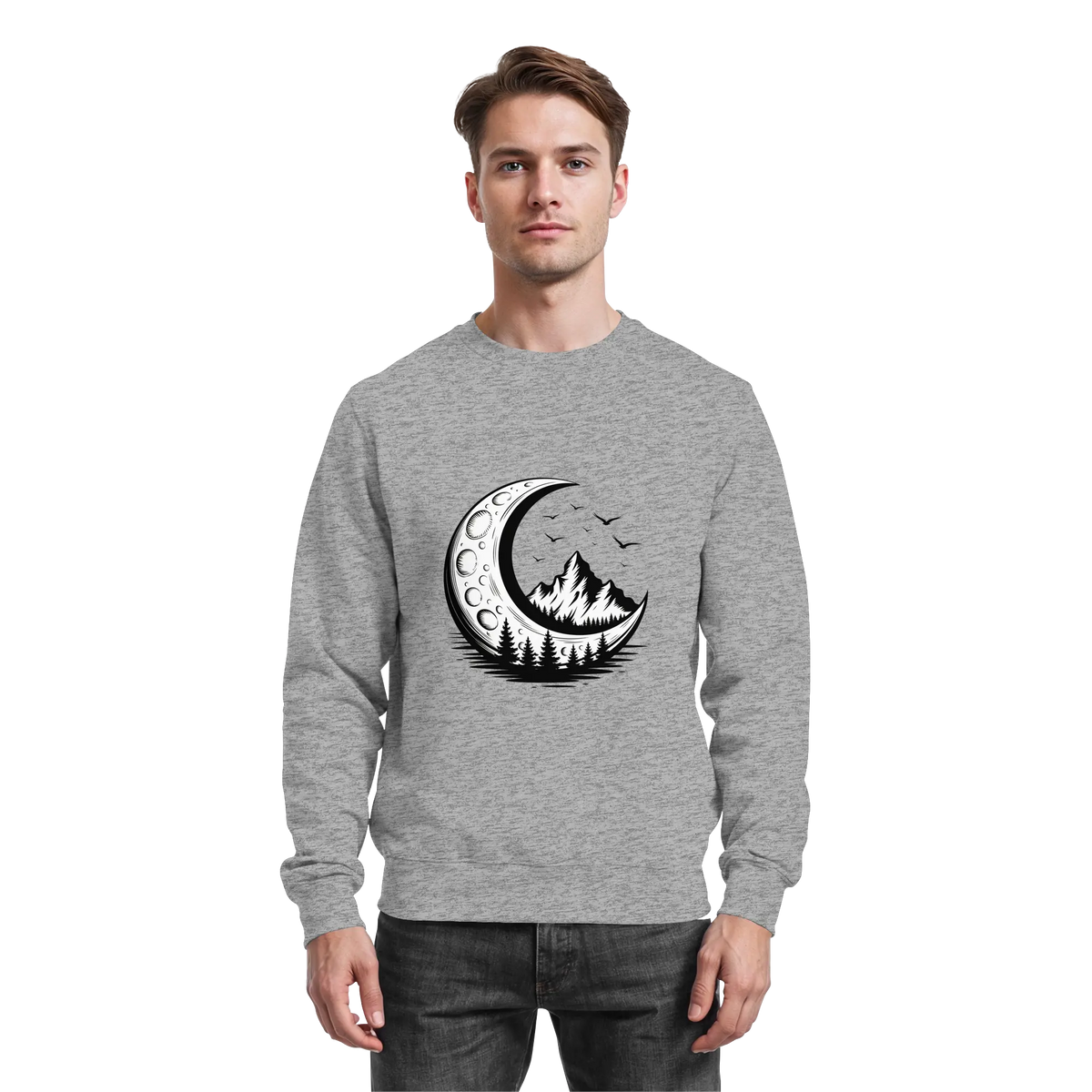 Crescent Peak Sweatshirt - Arvenzo