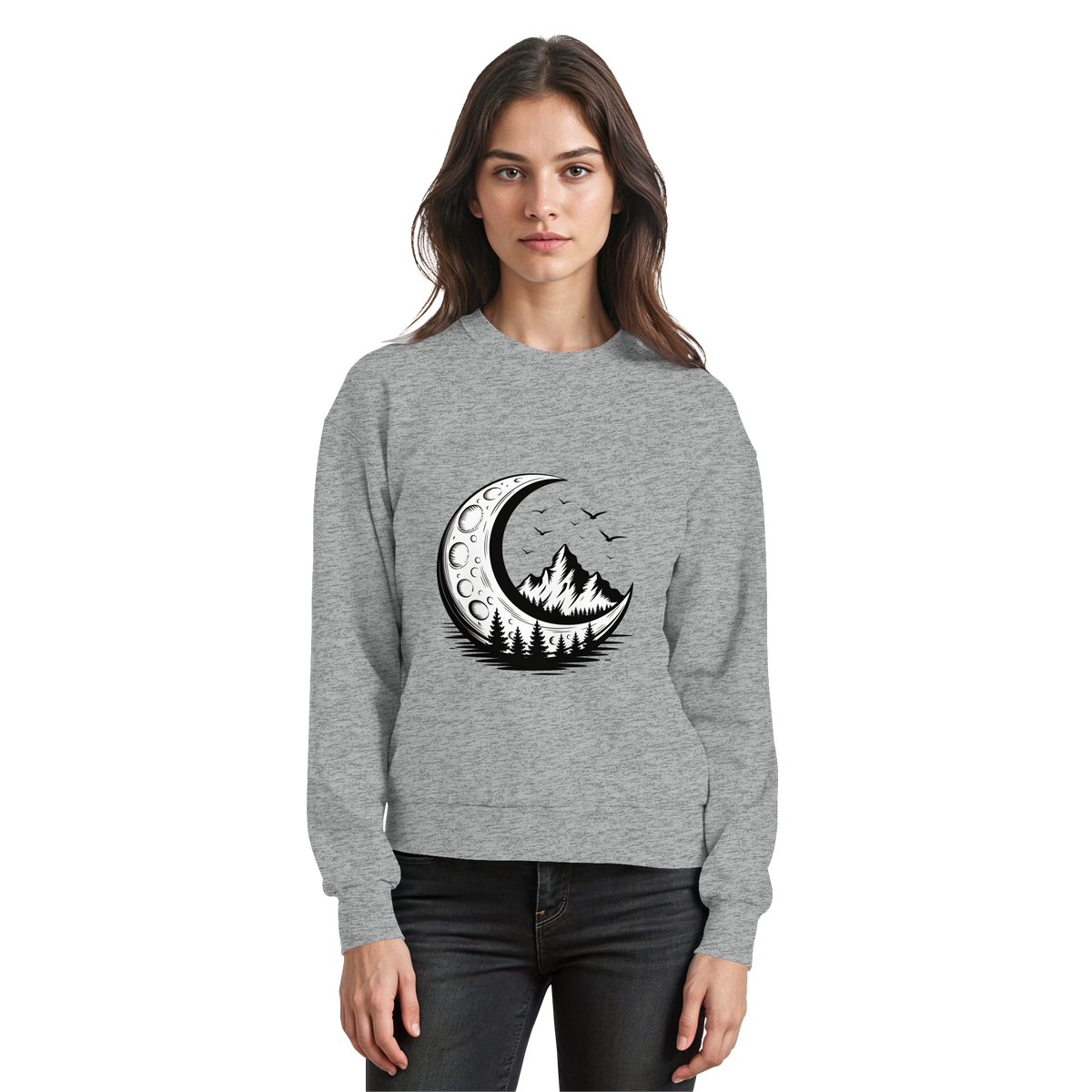 Crescent Peak Sweatshirt - Arvenzo