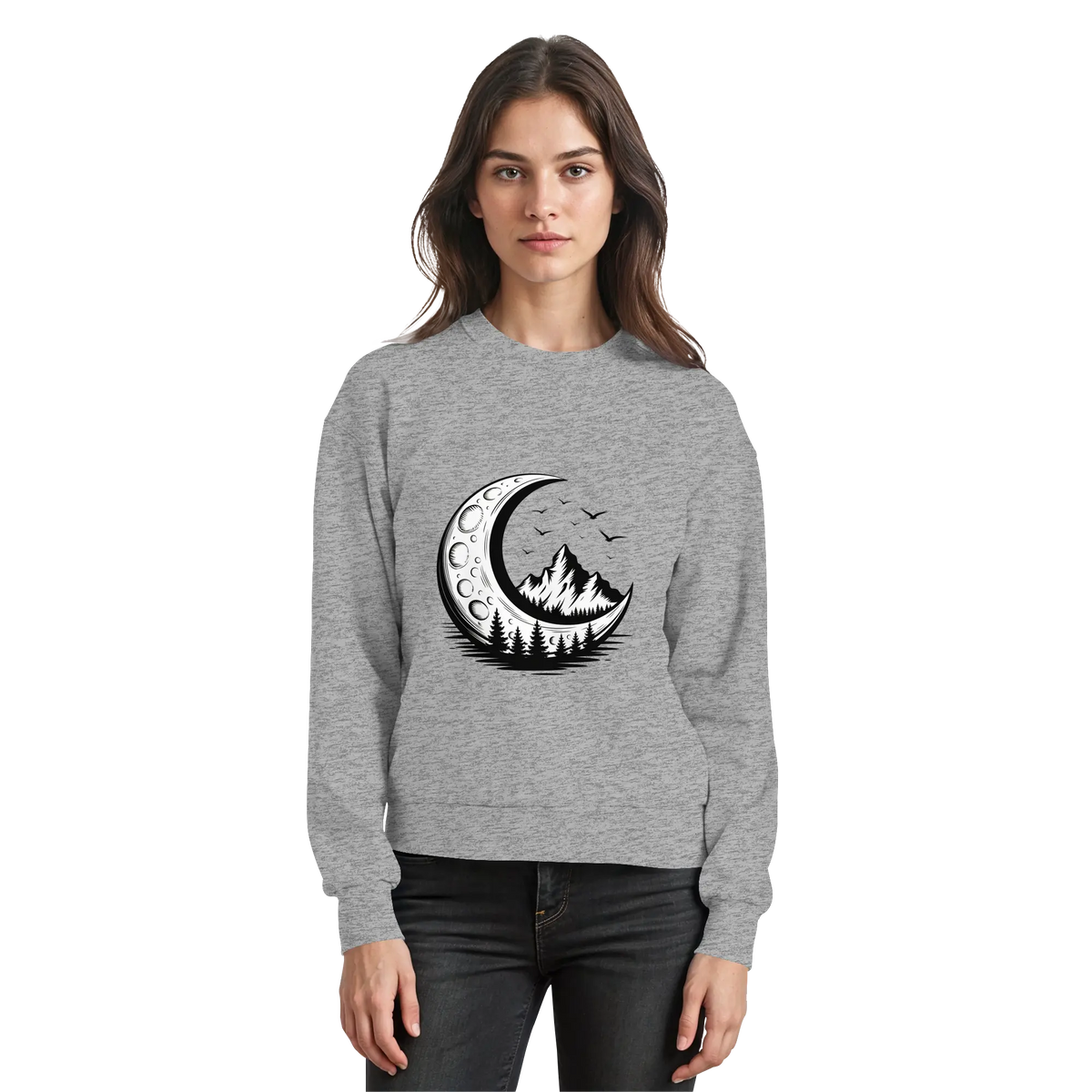 Crescent Peak Sweatshirt - Arvenzo
