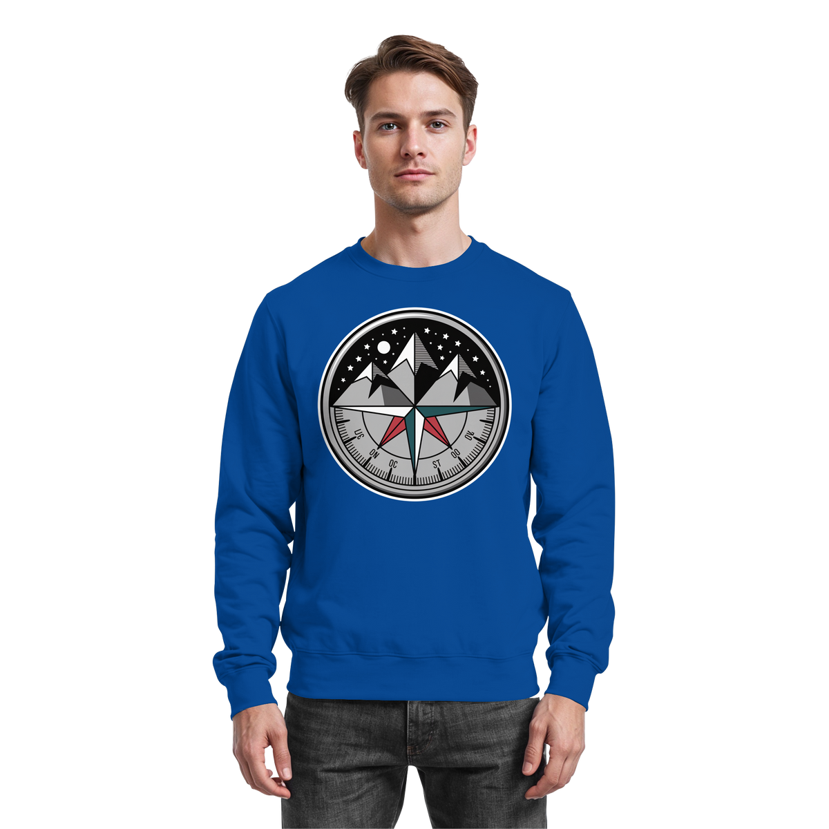 Starry compass - Basic Sweatshirt - Arvenzo