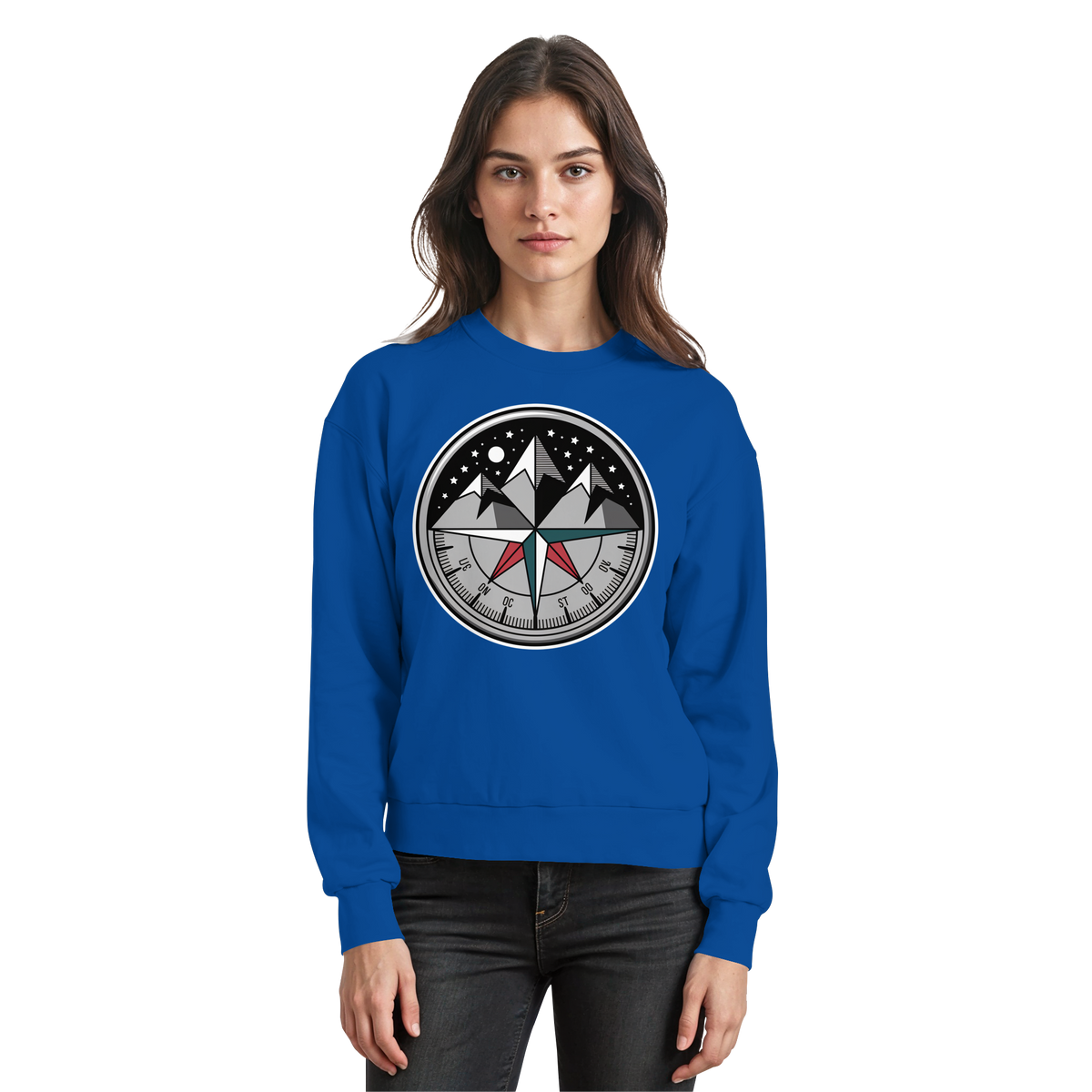Starry compass - Basic Sweatshirt - Arvenzo