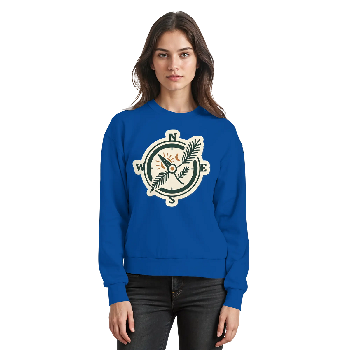 Natura Compass - Basic Sweatshirt - Arvenzo