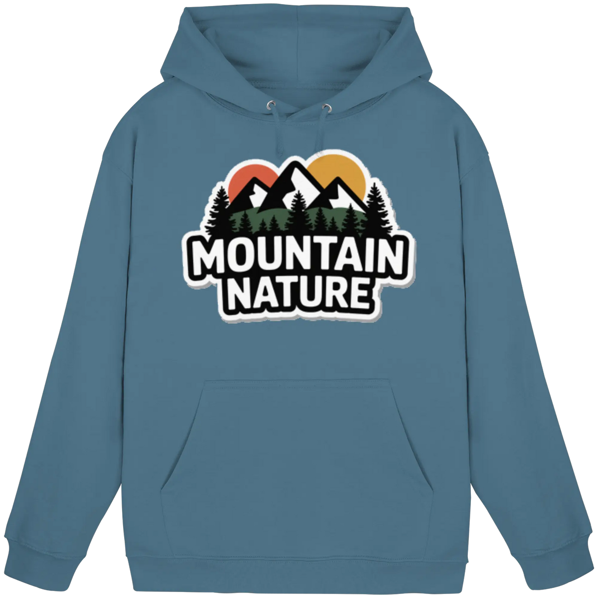 Mountain nature - Basic Unisex Hoodie - Arvenzo