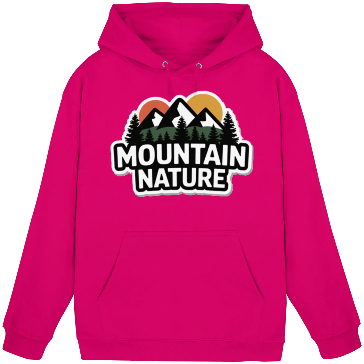 Mountain nature - Basic Unisex Hoodie - Arvenzo