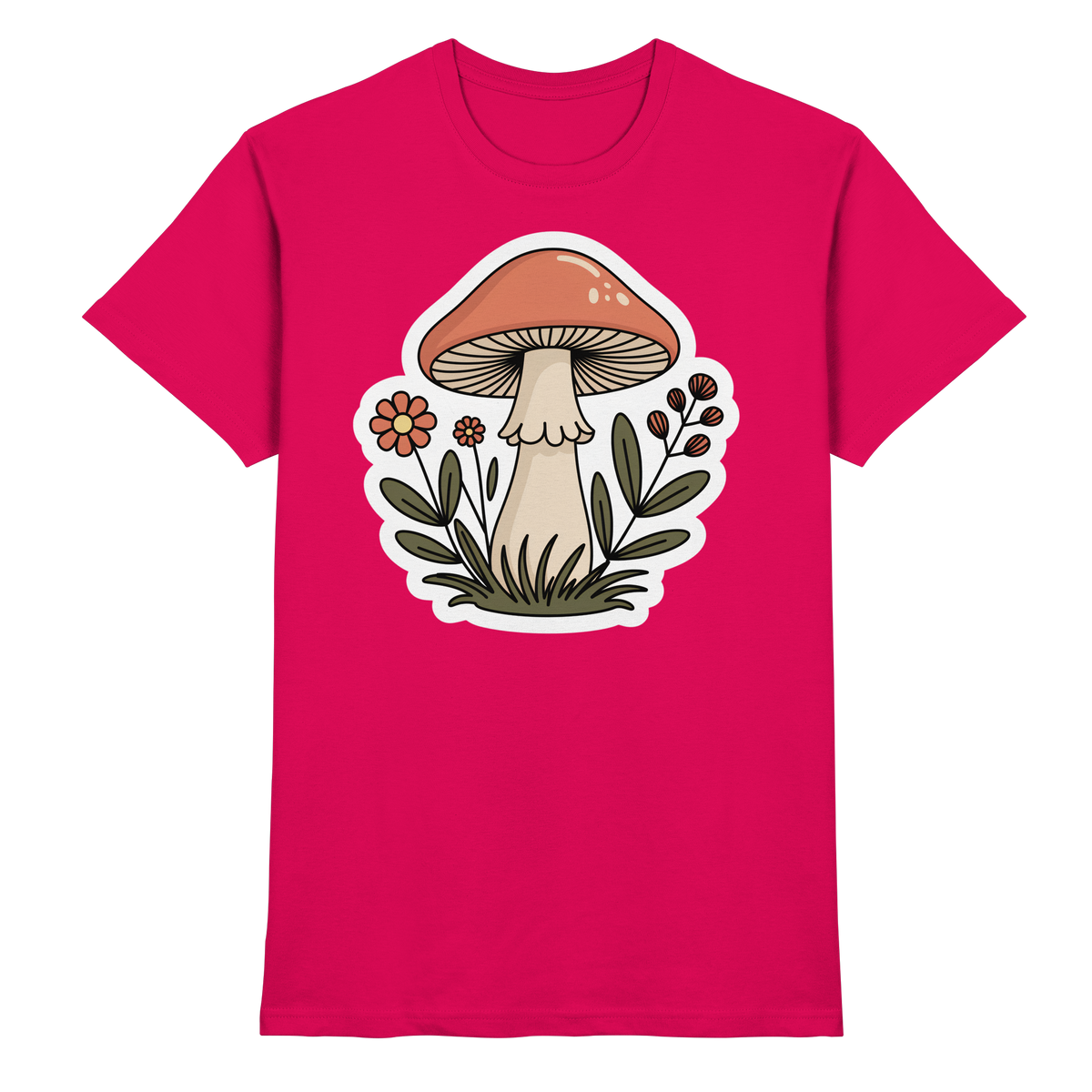 Unisex Still Roots Arvenzo shirt in sorbet color, front view showcasing a stylish, premium cotton design.