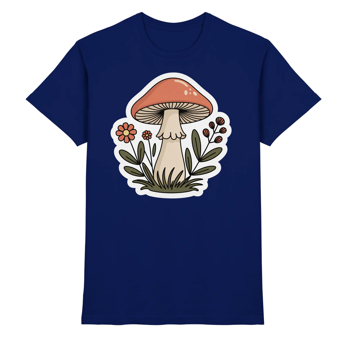 Unisex Still Roots Arvenzo shirt in urban navy, front view showing stylish design and comfortable fit.