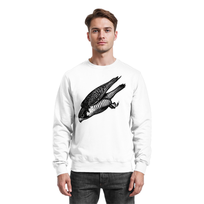 Swift Dive sweatshirt with a diving falcon – Arvenzo