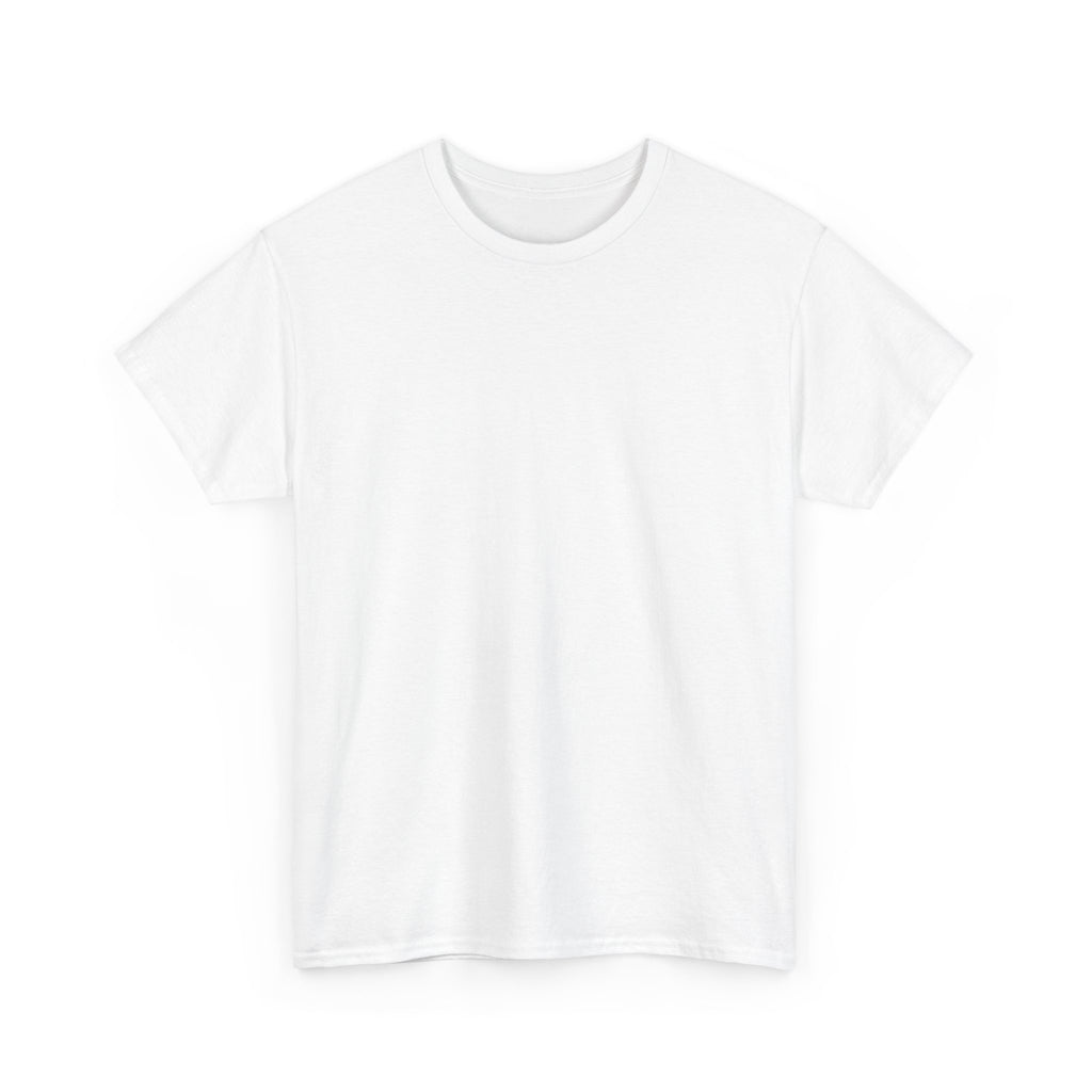 White Crew Neck T‑Shirt