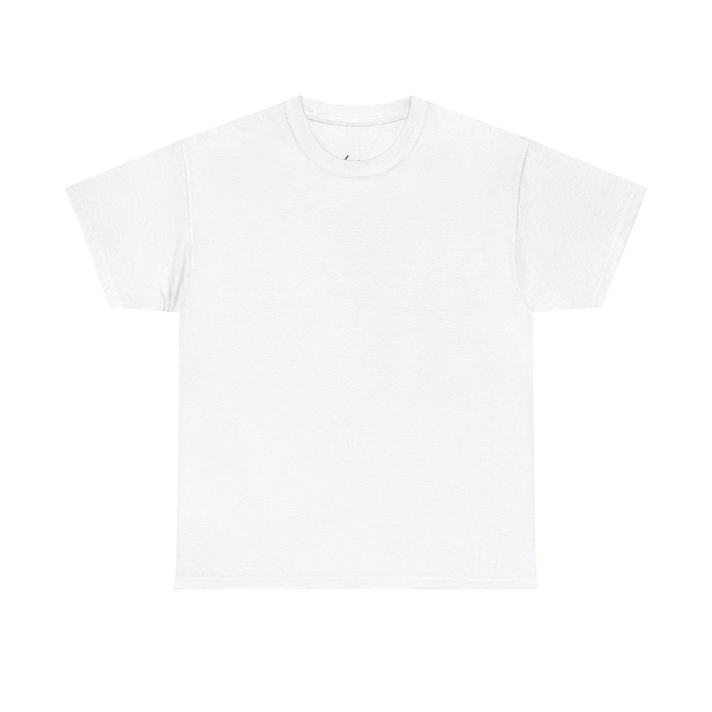 White Crew Neck T‑Shirt