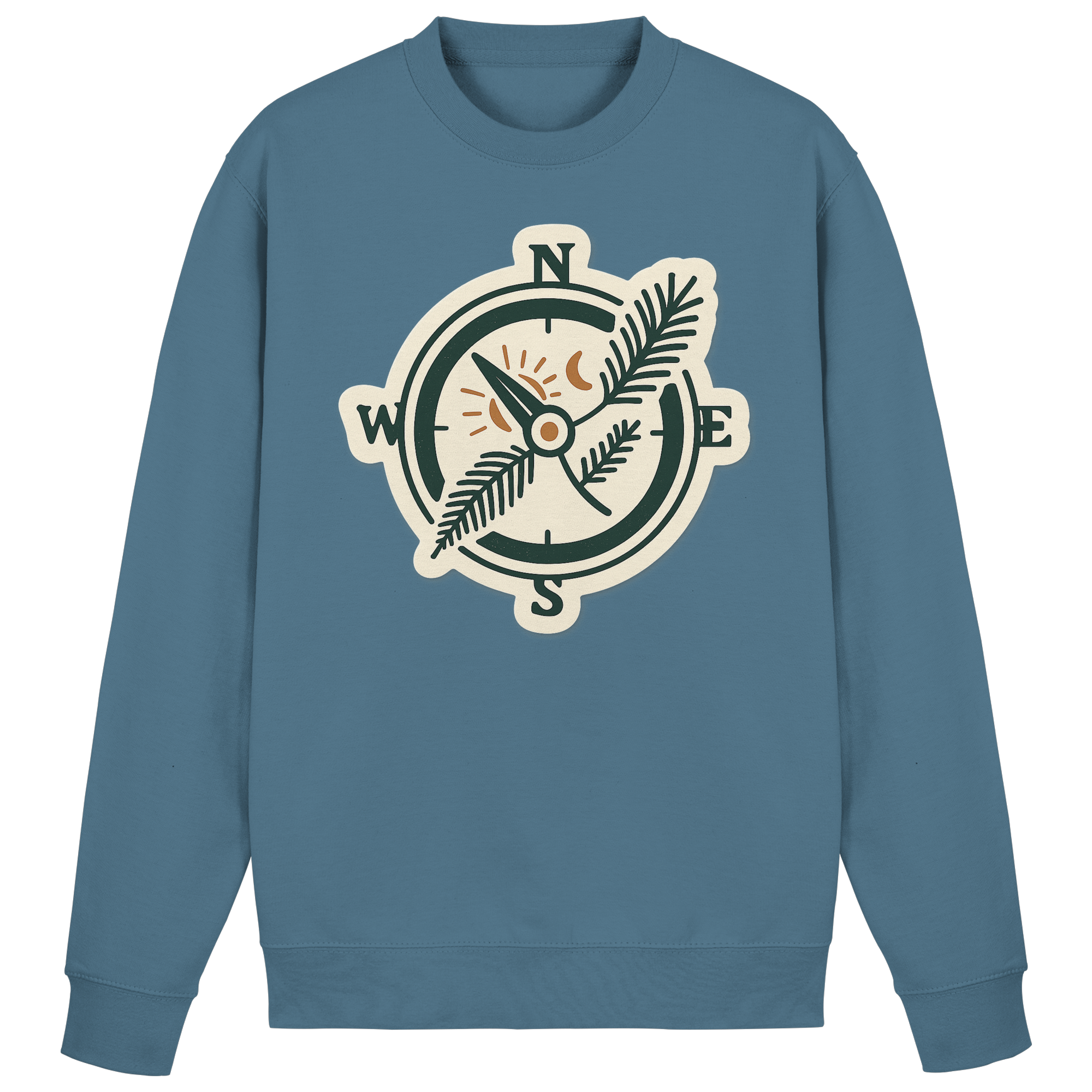 Natura Compass - Basic Sweatshirt - Arvenzo