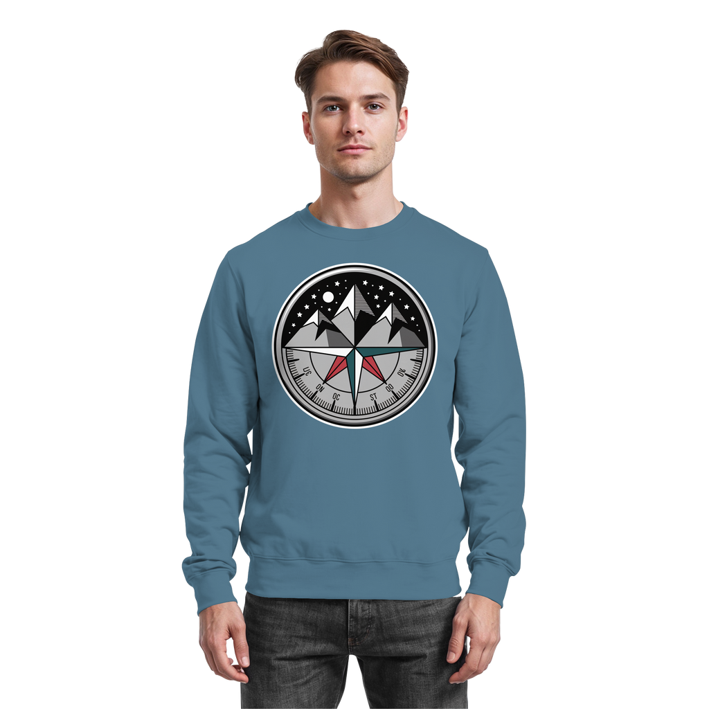 Starry compass  - Basic Sweatshirt - Arvenzo