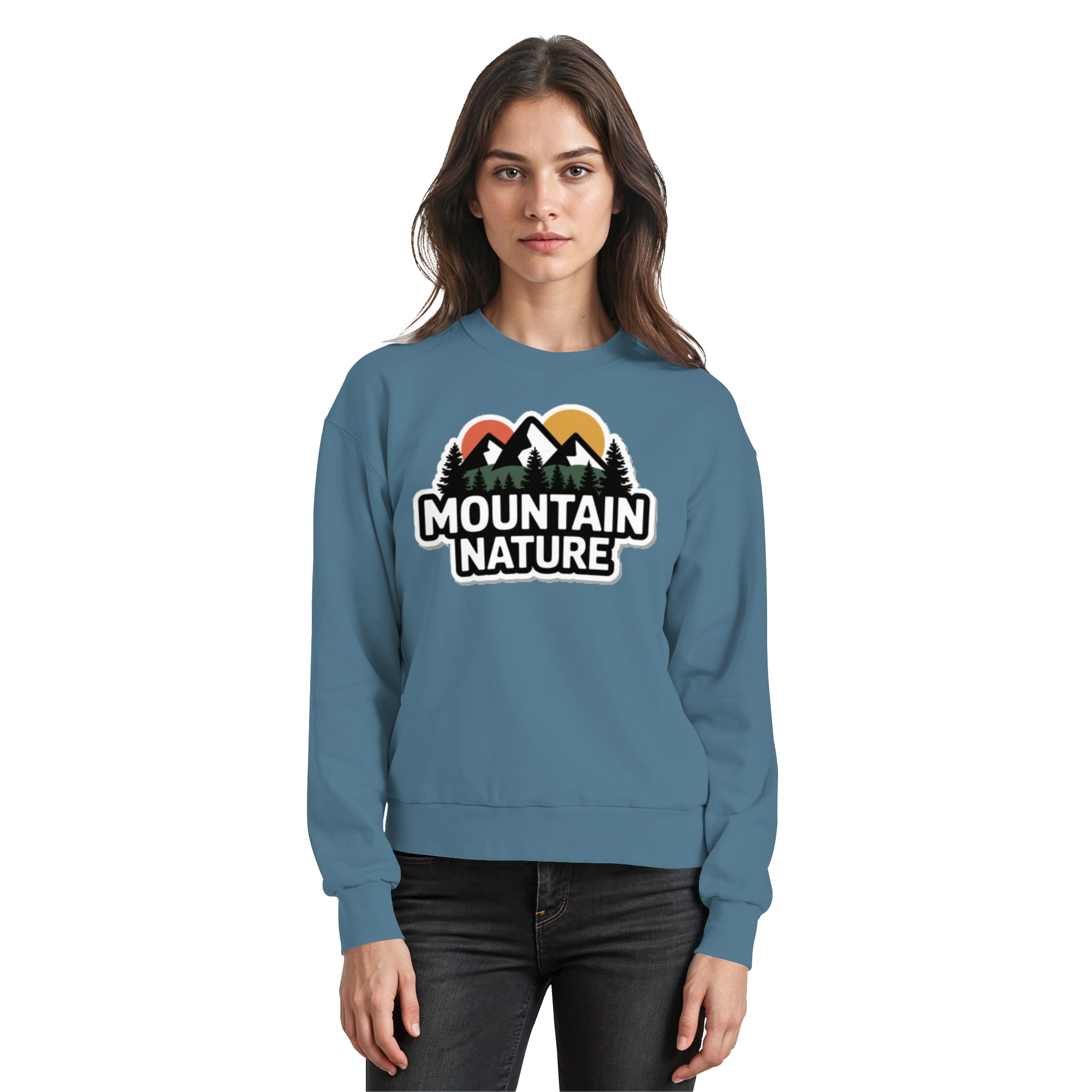 Mountain nature - Basic Sweatshirt - Arvenzo
