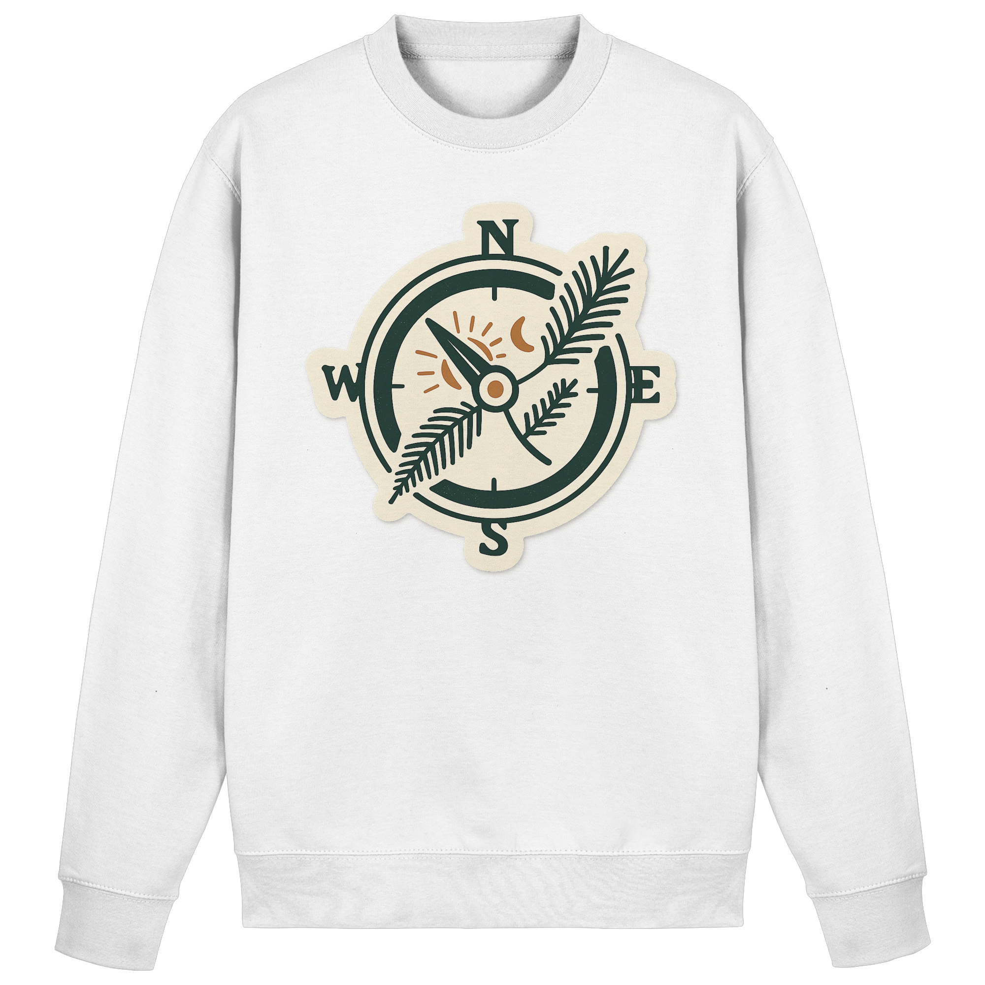 Natura Compass - Basic Sweatshirt - Arvenzo