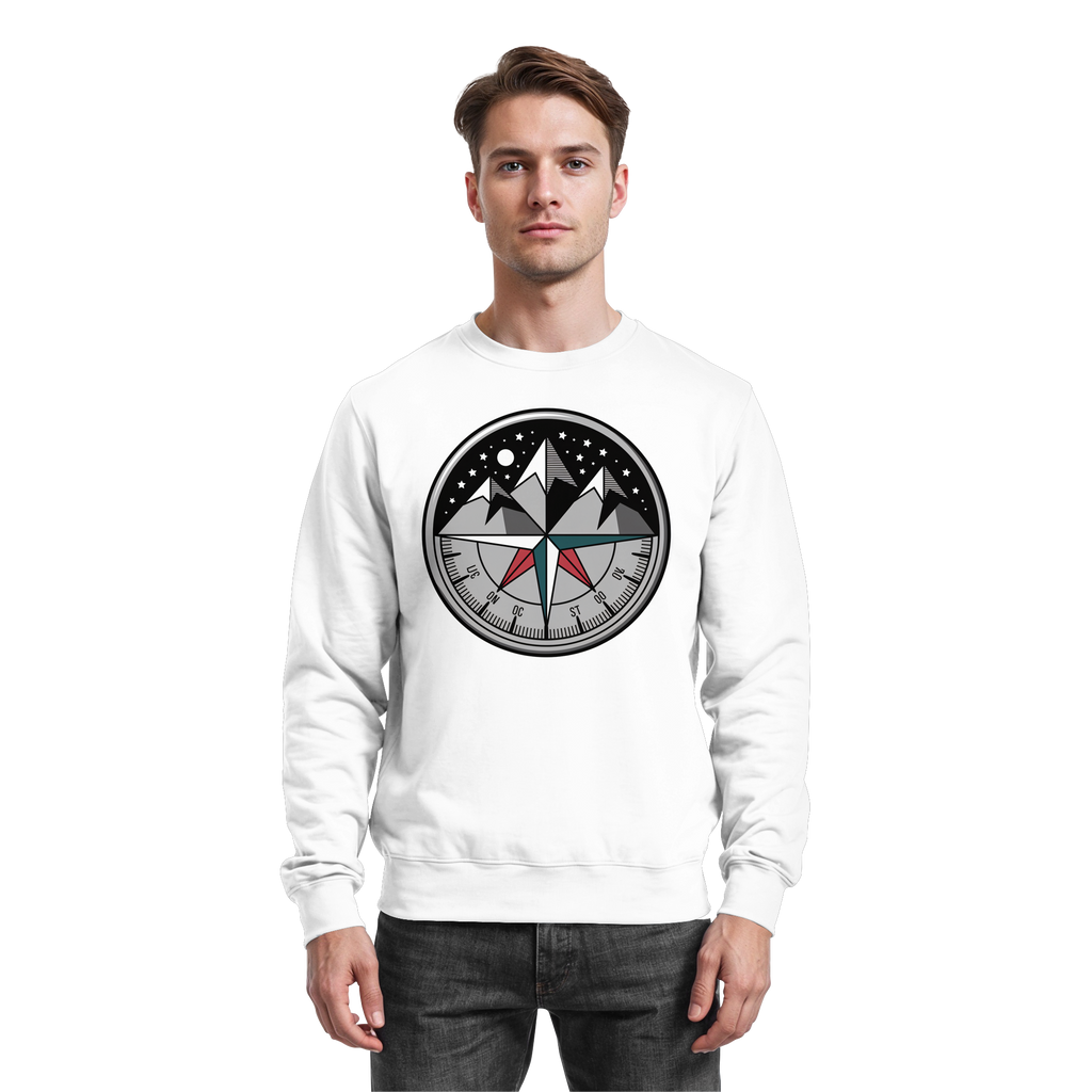 Starry compass  - Basic Sweatshirt - Arvenzo