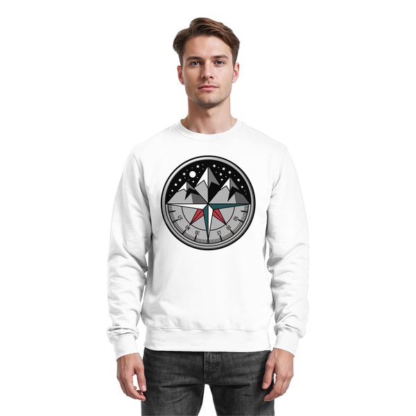 Starry compass  - Basic Sweatshirt - Arvenzo