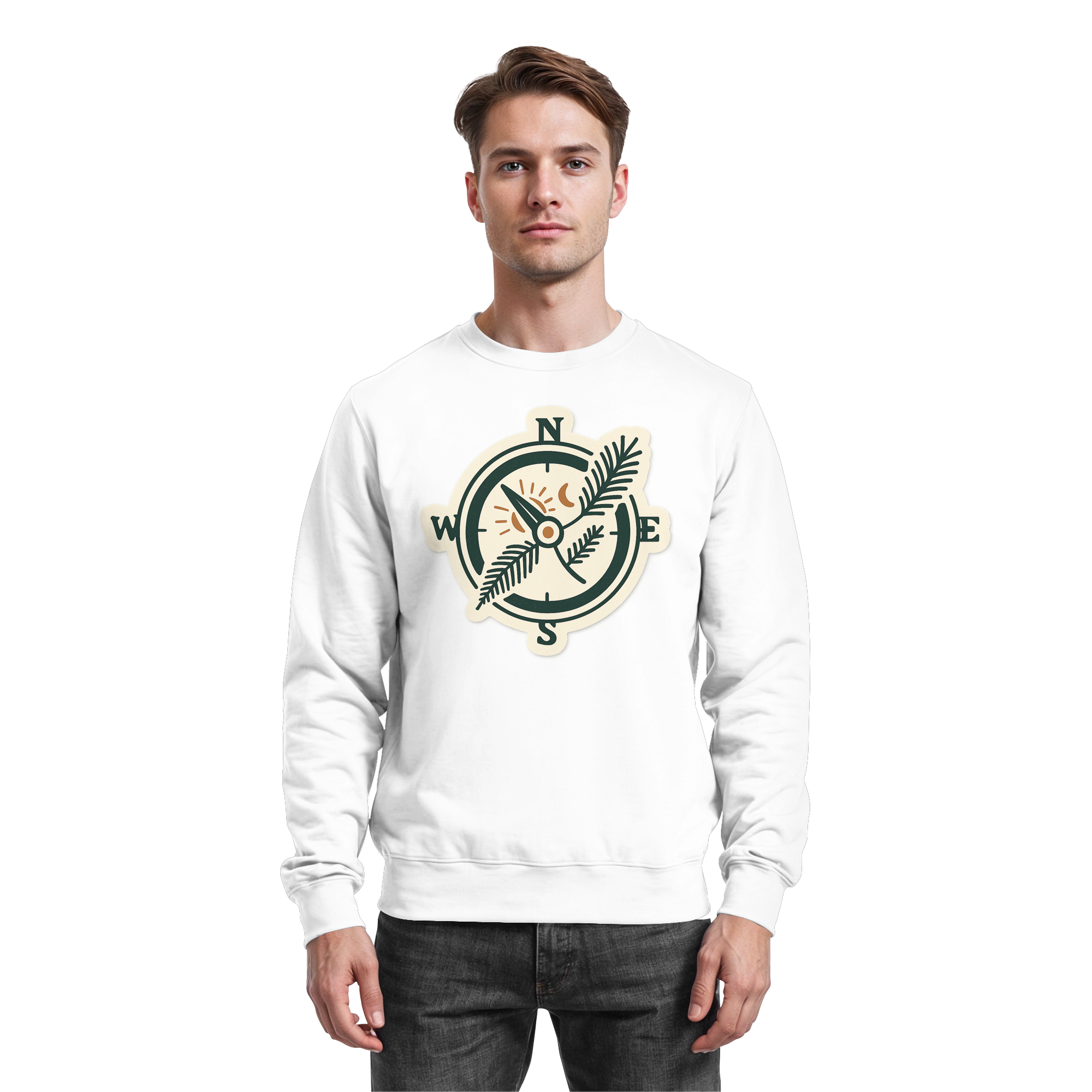 Natura Compass - Basic Sweatshirt - Arvenzo