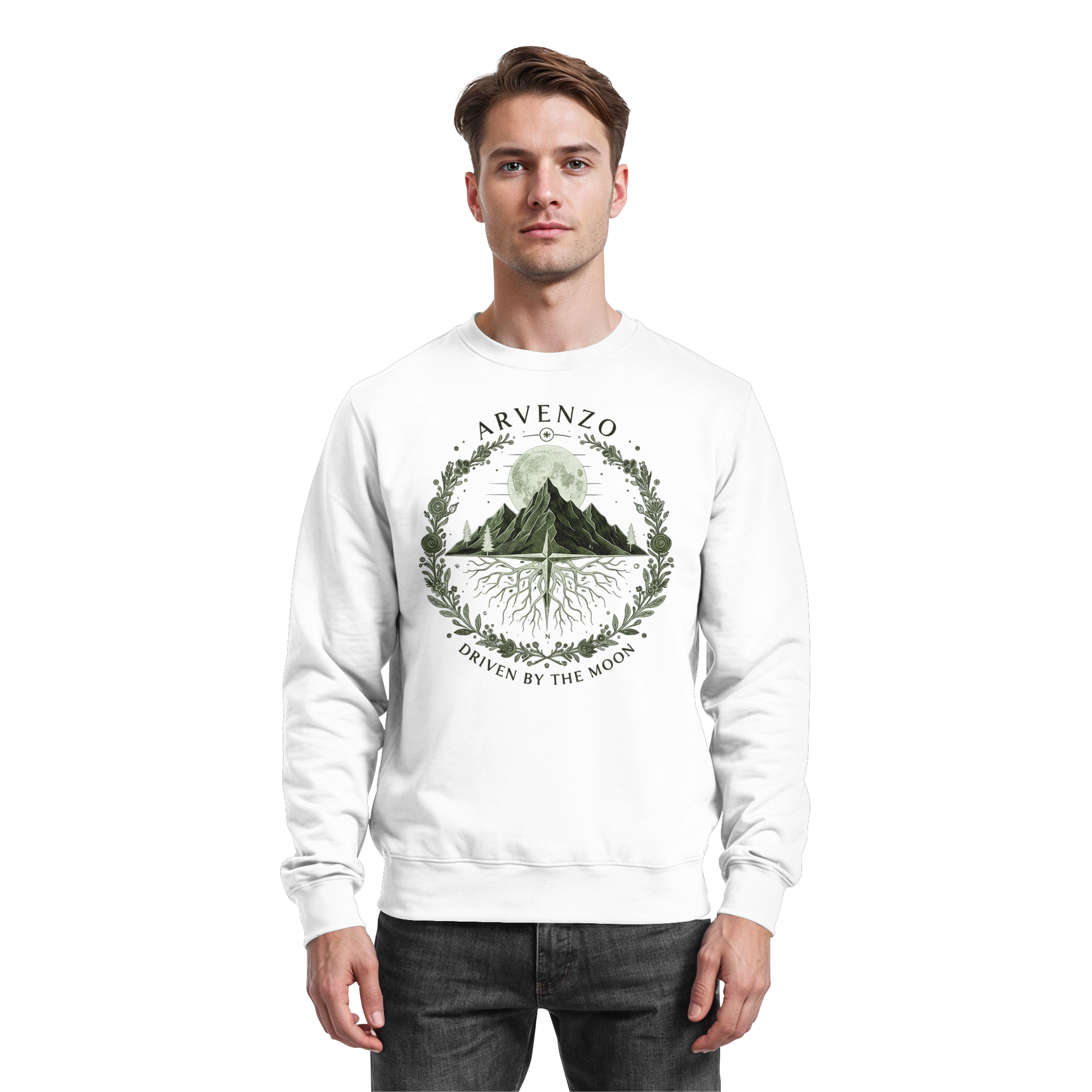 Lunar Horizon Sweatshirt - Arvenzo