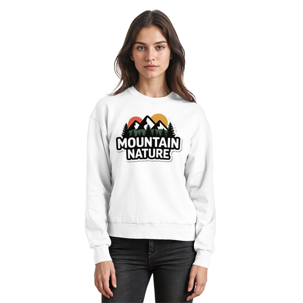 Mountain nature - Basic Sweatshirt - Arvenzo