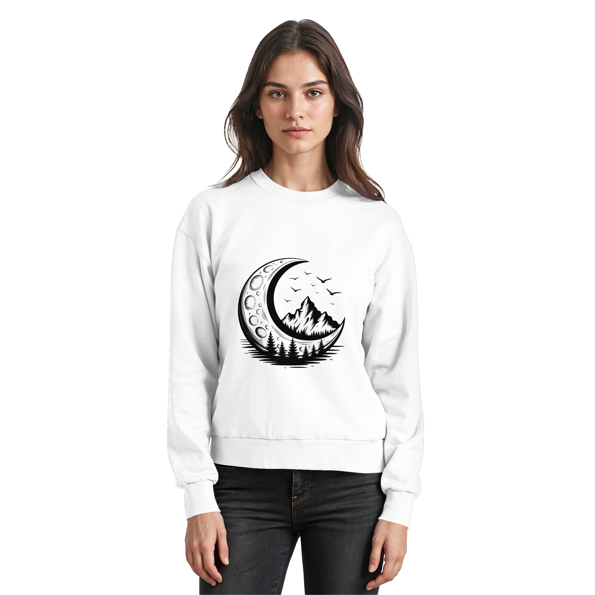 Crescent Peak Sweatshirt - Arvenzo