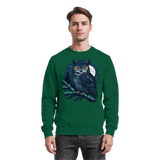 Arvenzo Night Watch sweatshirt in bottle green, front view showing a simple, comfortable sweatshirt design.