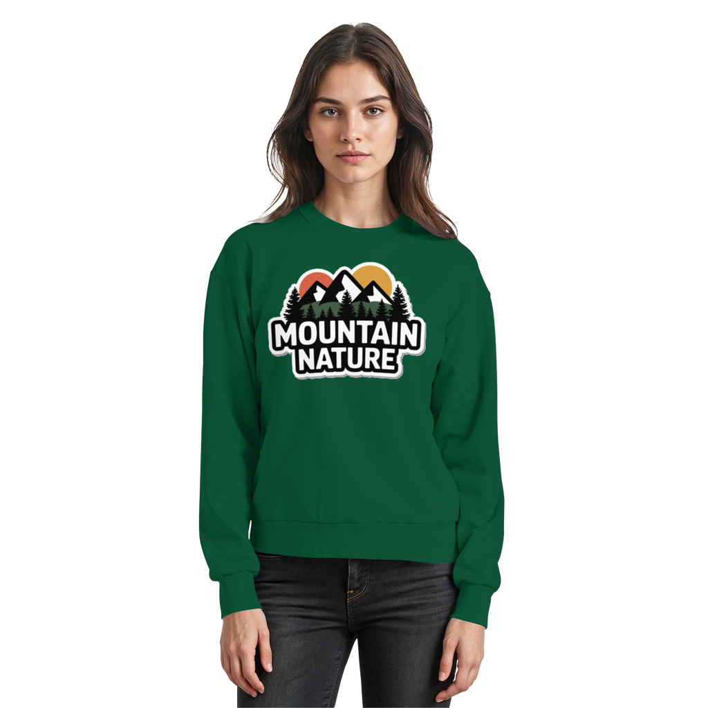 Mountain nature - Basic Sweatshirt - Arvenzo