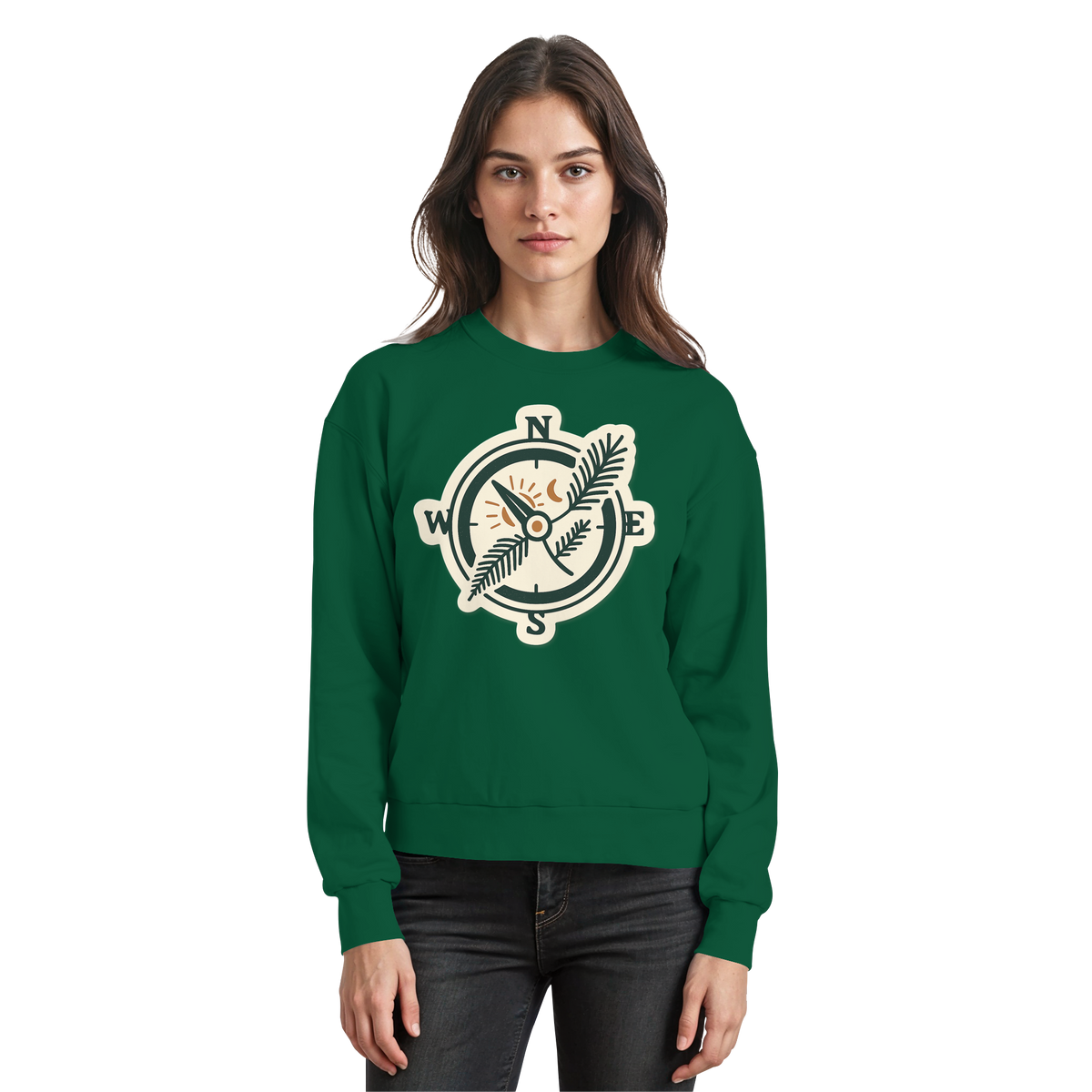Natura Compass - Basic Sweatshirt - Arvenzo