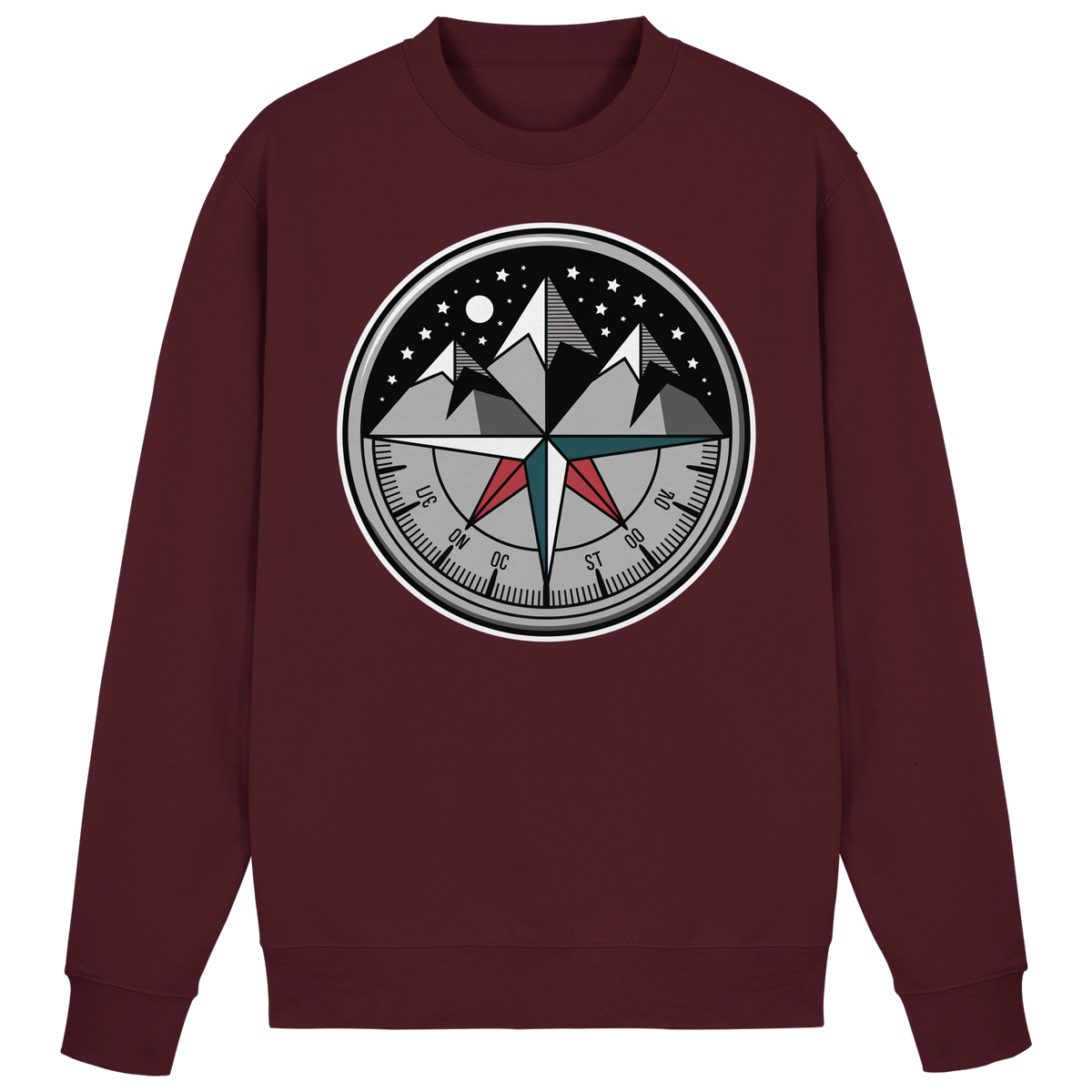 Starry compass  - Basic Sweatshirt - Arvenzo
