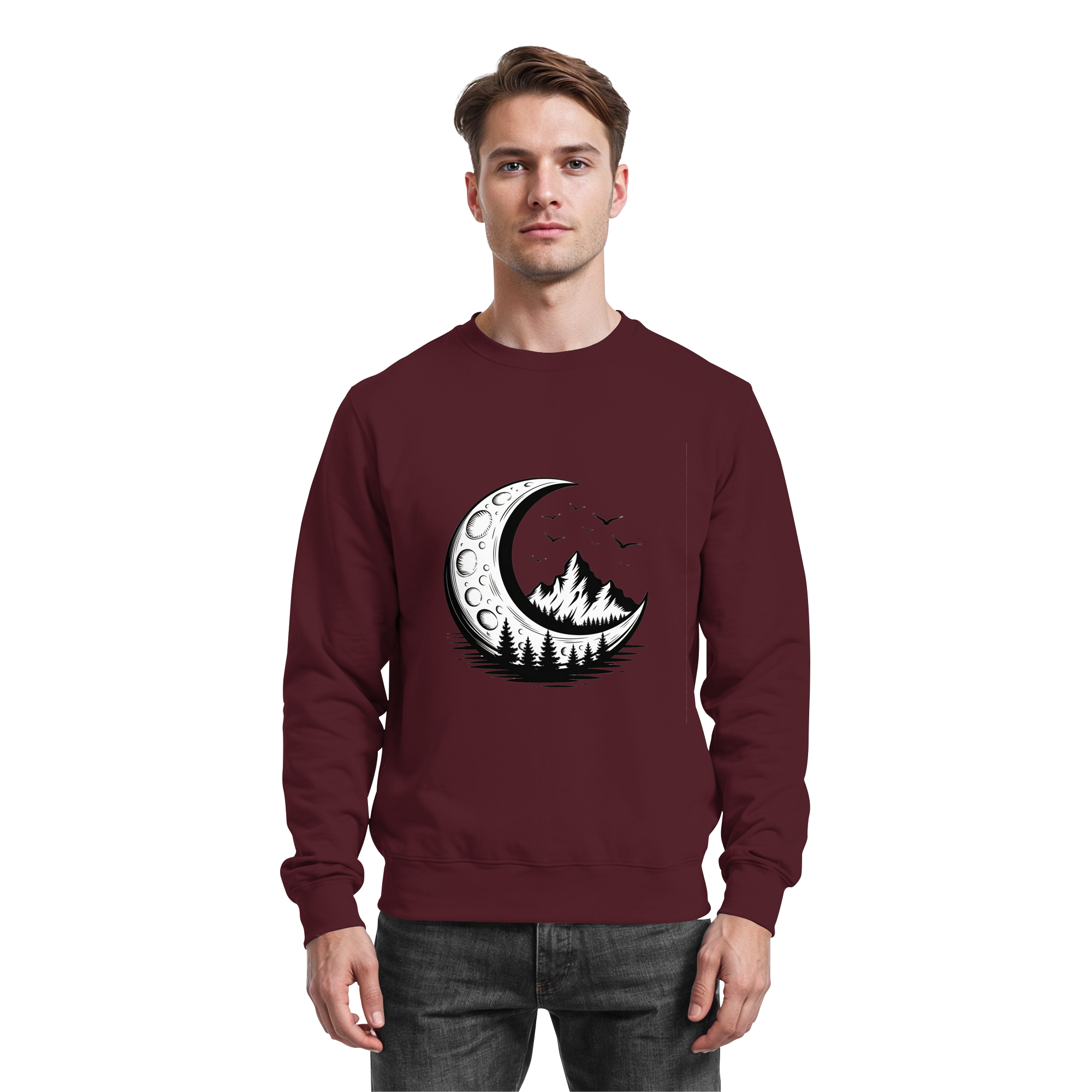 Crescent Peak Sweatshirt - Arvenzo