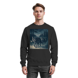 Black Arvenzo Pack North sweatshirt with a simple front design, made from comfortable fabric, ideal for casual wear.