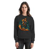 Black Arvenzo Dirt Rush sweatshirt with a front design, comfortable fit, and casual style for everyday wear.
