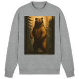 Heather grey Arvenzo Deep Timber sweatshirt shown from the front, featuring a classic crewneck and comfortable fit.