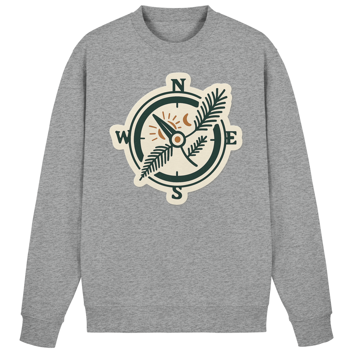 Natura Compass - Basic Sweatshirt - Arvenzo