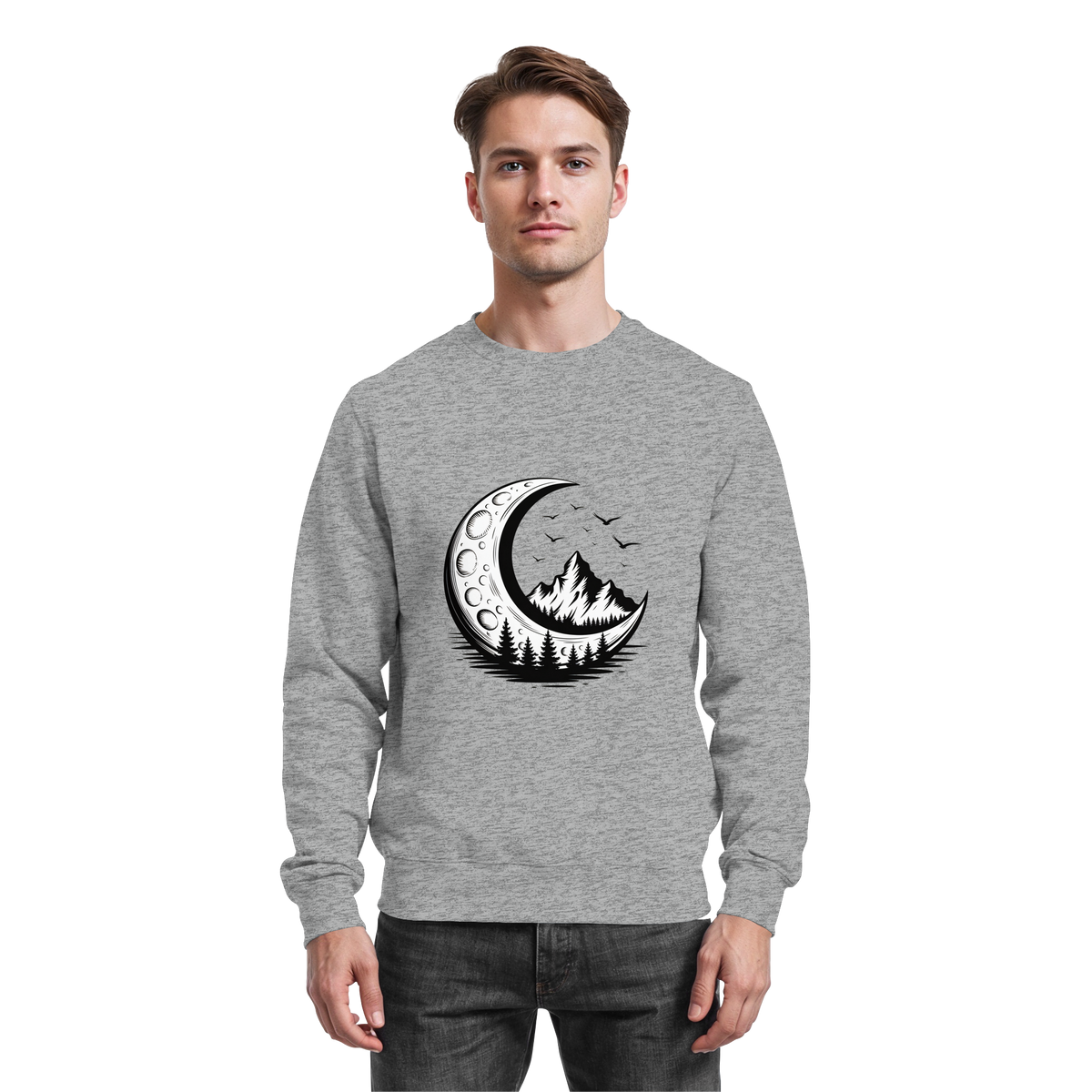 Crescent Peak Sweatshirt - Arvenzo