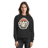 Black Arvenzo Still Roots sweatshirt with a simple front design, made of soft, comfortable fabric for casual wear.