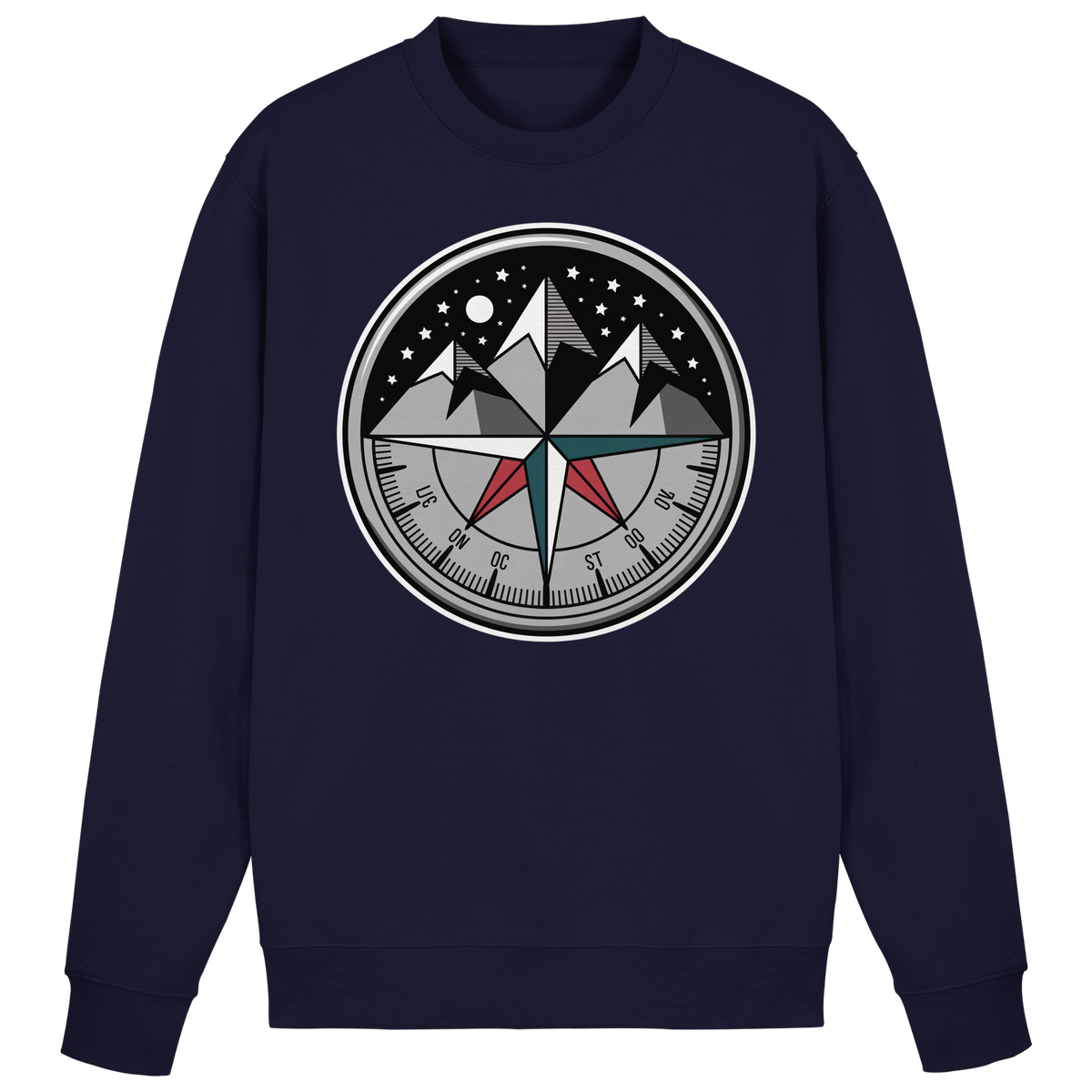 Starry compass  - Basic Sweatshirt - Arvenzo