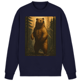 Navy Arvenzo Deep Timber Sweatshirt with a simple front design, made from soft fabric, displayed on a plain background.