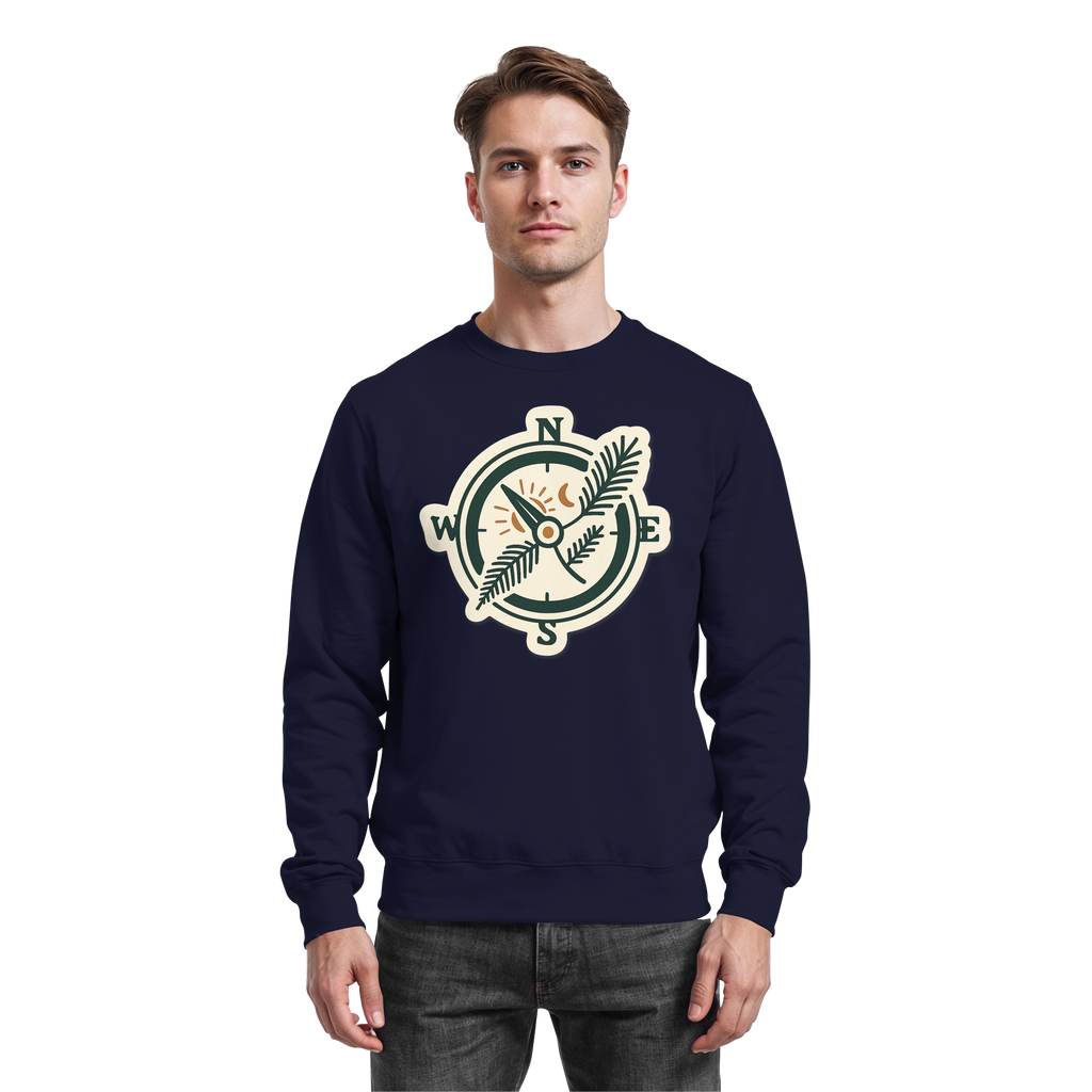 Natura Compass - Basic Sweatshirt - Arvenzo