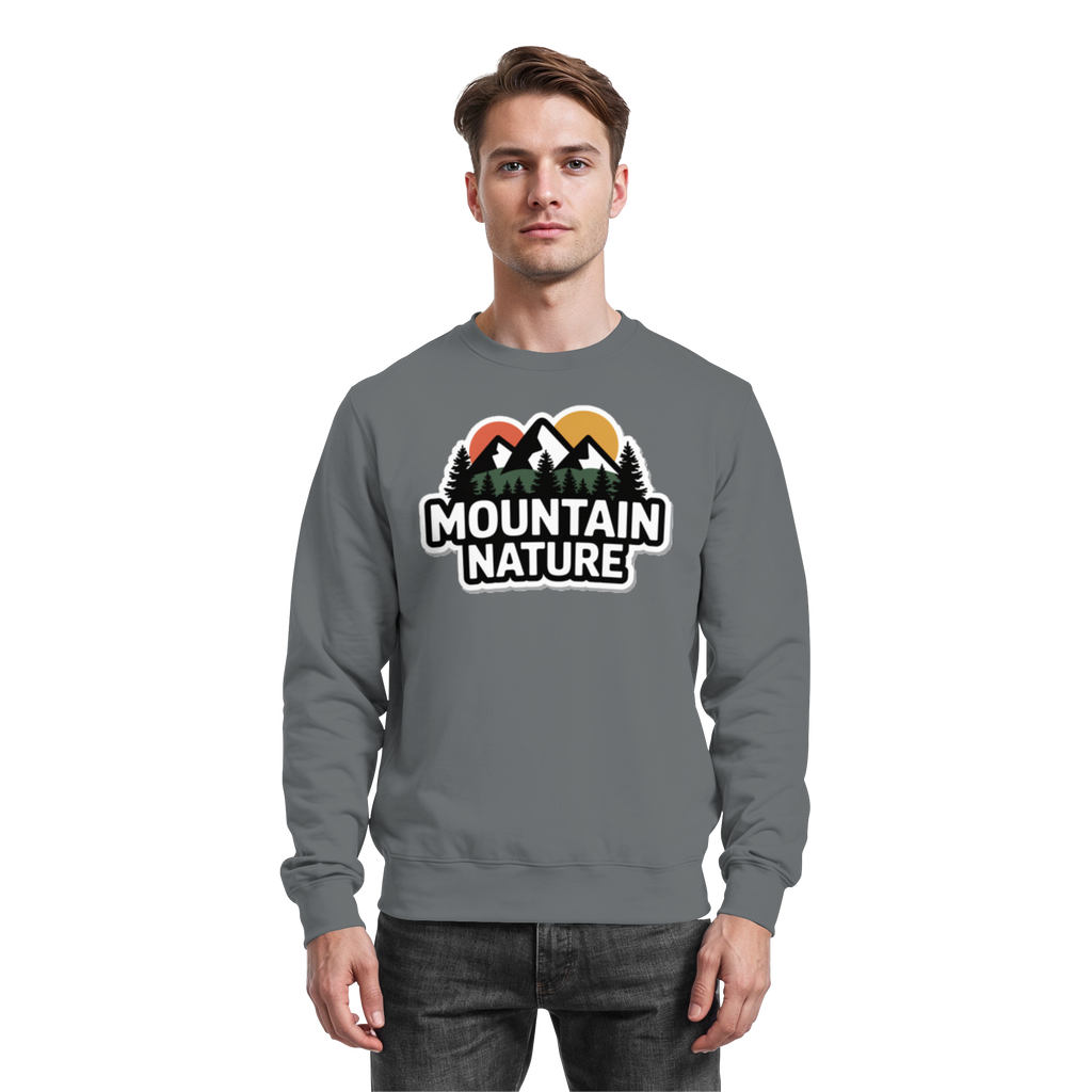Mountain nature - Basic Sweatshirt - Arvenzo
