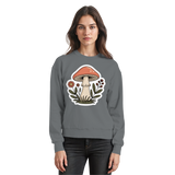 Arvenzo Still Roots steel grey sweatshirt with a simple front design, made from soft, comfortable fabric.
