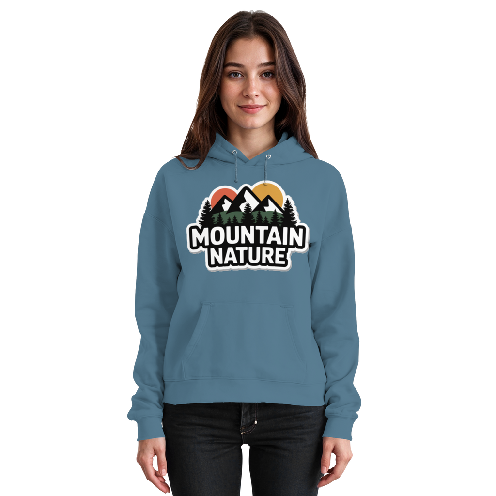 Mountain nature - Basic Unisex Hoodie - Arvenzo